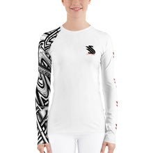 Load image into Gallery viewer, Women's Rash Guard White