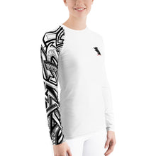Load image into Gallery viewer, Women's Rash Guard White