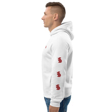 Charger l'image dans la galerie, Pull à capuche Jetset logo rouge unisexe