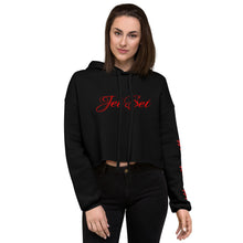 Charger l'image dans la galerie, Ladies Stelth Crop Hoodie