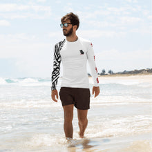 Load image into Gallery viewer, Men&#39;s Rash Guard White 
