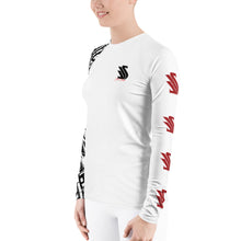 Load image into Gallery viewer, Women&#39;s Rash Guard White
