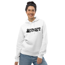 Load image into Gallery viewer, Jet Set Scream White Unisex pullover hoodie
